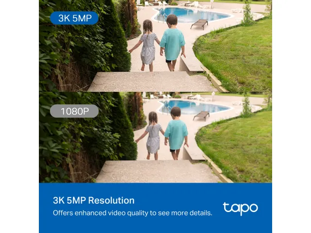 TP-Link Tapo TC43(EU) V2, Caméra de sécurité IP, Intérieure et ext