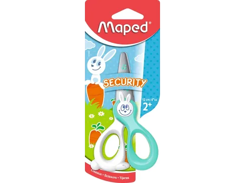 Kinderschaar Maped KidiCut 12cm assorti