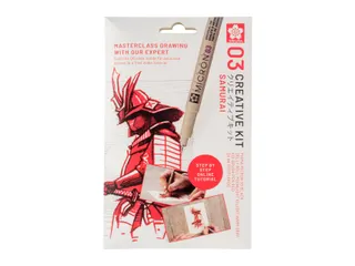 Tekenset Sakura Creative Kit Samurai 6 stuks - 1