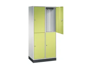 grootvolume garderobekast,RAL 7035/RDS1108060,HxBxD 1950x820x500mm - 1