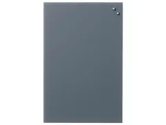 Glasmagneetbord Naga 40x60cm grijs