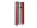locker voor scheiding van kleding,HxBxD 1950x600x500mm,2vak