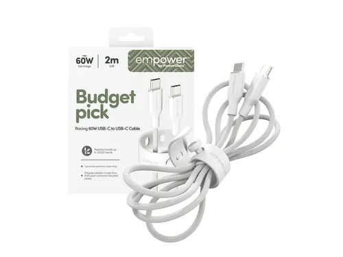 PanzerGlass empower by Racing 60W USB-C to USB-C Cable | USB 2.0