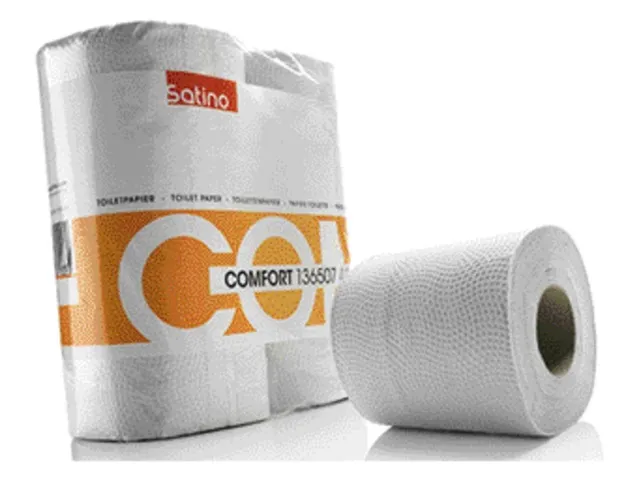 Toiletpapier Satino Smart MT1 2-laags 200vel wit 062420