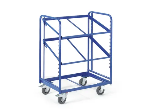 etagewagen,draagverm. 200kg,3etage(s),open,laadvl. LxB 1240x620mm