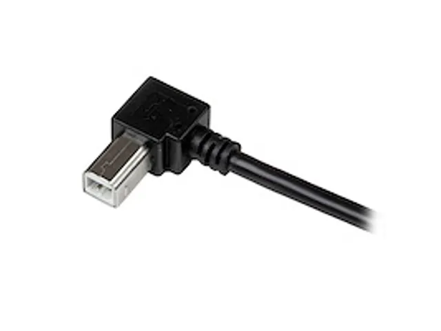 2m USB 2.0 A naar rechtshoekige B-kabel M/M