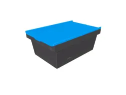 Herbruikbare containers HxLxB 240x610x400mm 38l PP-regeneraat blauw