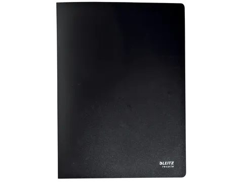 Showmap Leitz Recycle A4 40 tassen gerecycled PP zwart