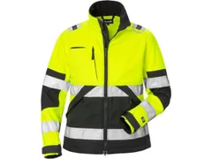Fristads 4183 WYH softshell, geel/zwart, maat L, per stuk