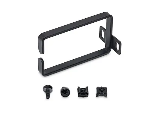 1U verticale kabel-D-ringhaak voor server racks 5,7 x 10 cm