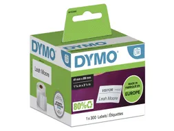 Etiket Dymo 11356 Labelprint Naambadge Label 41x89mm S0722560