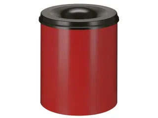 Afvalbak Vlamdovend 80 Liter Rood - 1