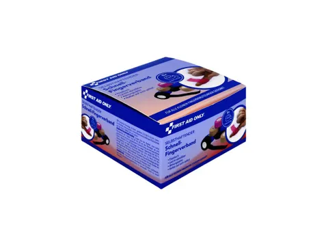 Vingerverband First Aid Only zelfklevend doos met 8 stuks