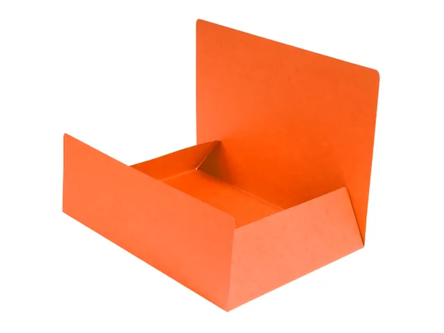 Stofklepmap Nature Future A4 400 g/m² oranje 3 kleppen
