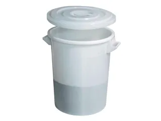 Ton H 570Mm 75 Liter 2Handgrepen Wit - 2