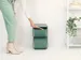 Poubelle empilable Sort & Go 20L Vert