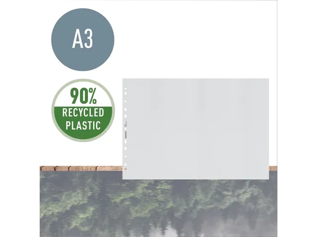 Showtas Leitz Recycle A3 11-gaats dwars PP
