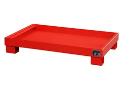Opvangbak Staalplaat Hxbxd 205X1300X205Mm Opvangvol. 84L Open Ral3000