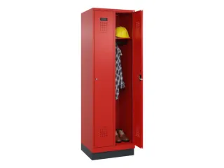 locker,HxBxD 1950x600x500mm,2vak,vak B 300mm,cil.-slot,sokkel - 1