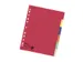 Tabblad recycled karton A4+ 6tabs ers + 6x verdeler