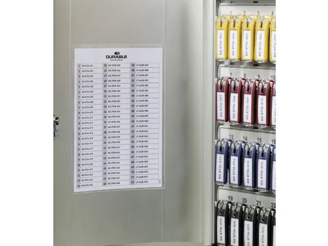 Durable Sleutelkast KEY BOX 48 sleutels Metaal Zilver cilinderslot