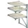 uittrekstelling voor zware lasten,HxBxD 2000x1290x1260mm,vaklast 800kg