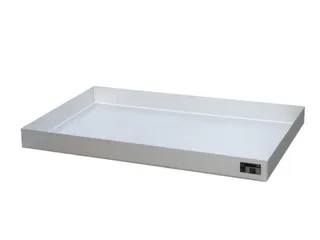 RVS opvangbak,v. kleinemballage,opvangvol. 69l,HxBxD 120x1200x600mm - 1