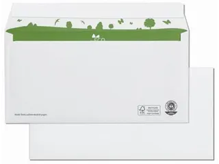 Bong Enveloppen Beeco Ft 110x220mm Zonder Venster Doos 500 Stuks - 2