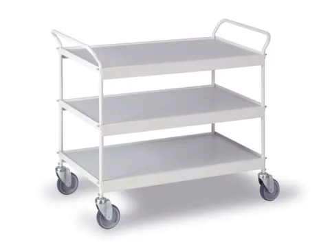 Universele Wagen 150kg Laadvl. Lxb 990x500mm 3 Etages Puurwit