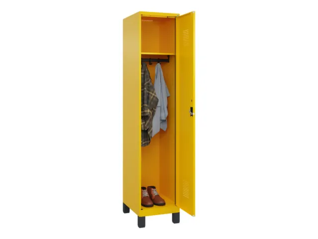 locker,HxBxD 1950x400x500mm,1vak,vak B 400mm,cil.-slot,voeten