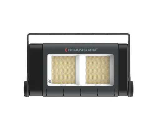 bouwlamp,864 SMD-led,20000-80000lumen,draaggreep,straalhoek 120 °