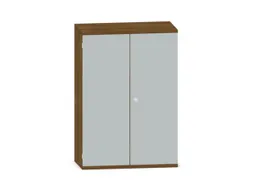 Kantoorkast 1150x800x430mm Decor Romp Noten Decor Front Lichtgrijs