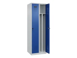 locker voor scheiding van kleding,HxBxD 1850x600x500mm,2vak - 1