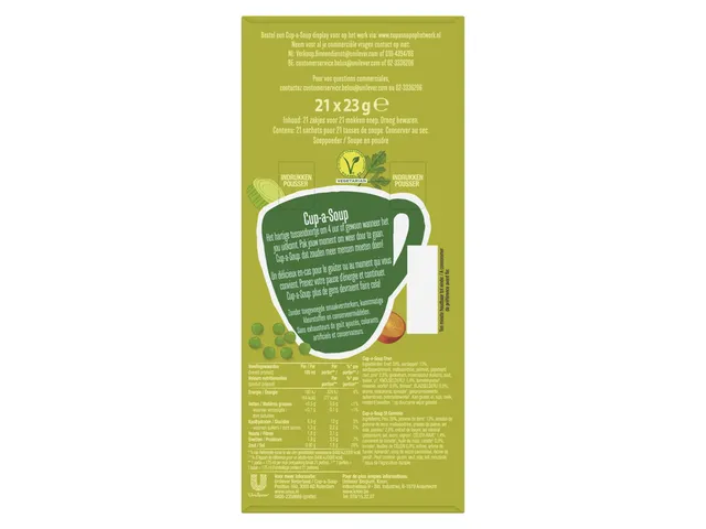 Cup-a-Soup Unox Pois 21x 175ml