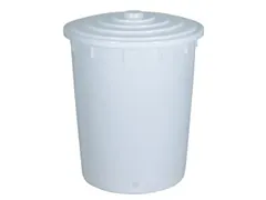 Ton H 790Mm 200 Liter 2Handgrepen Wit