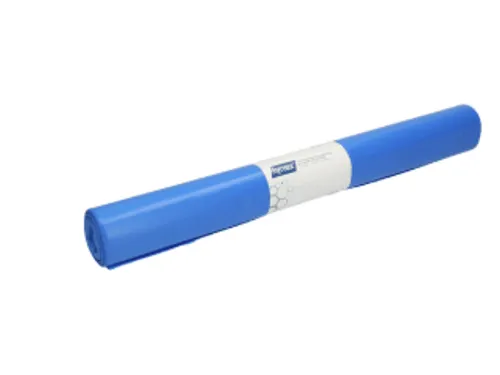 Afvalzak Hynex 90x110cm LDPE recycled T80 140L blauw rol à 10 stuks