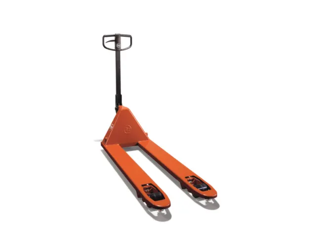 transpalette,force 2300kg,fourche L 800mm,roul. piv. caoutchouc plein