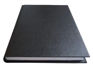 Schrift Qbasic met harde kaft A5 400blz lijn zwart - 1