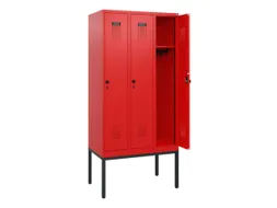 schoollocker,HxBxD 1950x900x500mm,3vak,vak B 300mm,draaigrendel