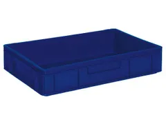 Euronorm Stapelkrat Pe 120x600x400mm 23liter Blauw