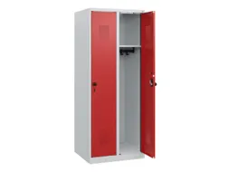 schoollocker,HxBxD 1530x600x500mm,2vak,vak B 300mm,draaigrendel