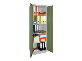 universele kast,HxBxD 1800x600x500mm,RAL7035,front RAL6011 - 2