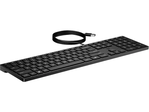 HP Desktop 320K toetsenbord bedraad QWERTY Zwart