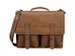 Serviette Alassio Earl cuir marron clair