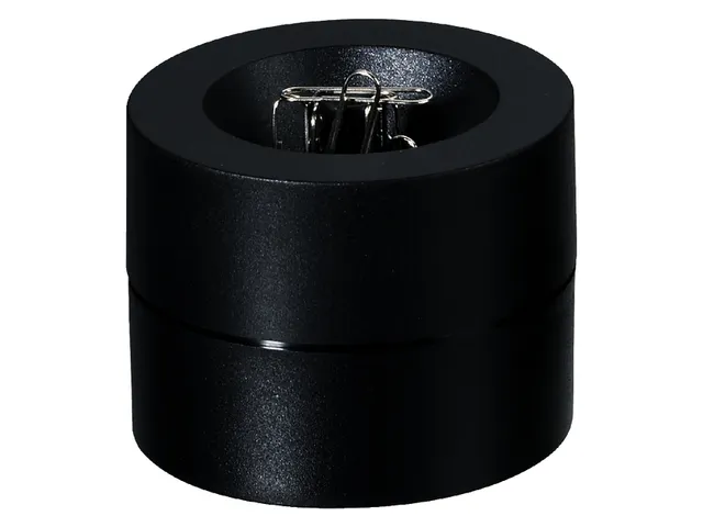 Papercliphouder MAUL Pro Ø73x60mm zwart