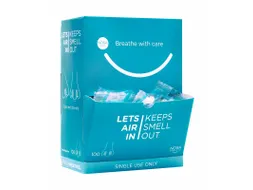 Nosa plugs anti-geur neusdopjes menthol 100 Stuks