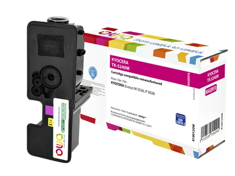 Toner OWA alternatief tbv Kyocera TK-5240M rood
