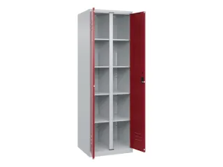 wasgoedverdeelkast,HxBxD 1850x600x500mm,vak B 300mm,cilinderslot - 2