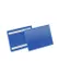 Documenthoes Durable zelfklevend A5 liggend blauw 50 stuks