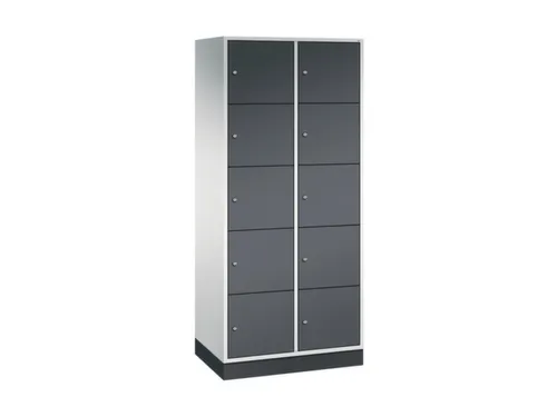 grootvolume-lockersysteem,RAL 7035/RAL 7021,HxBxD 1950x820x500mm